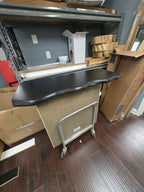 Rustic Floating Bathroom Vanity - Live Edge - Brazilian Cherry