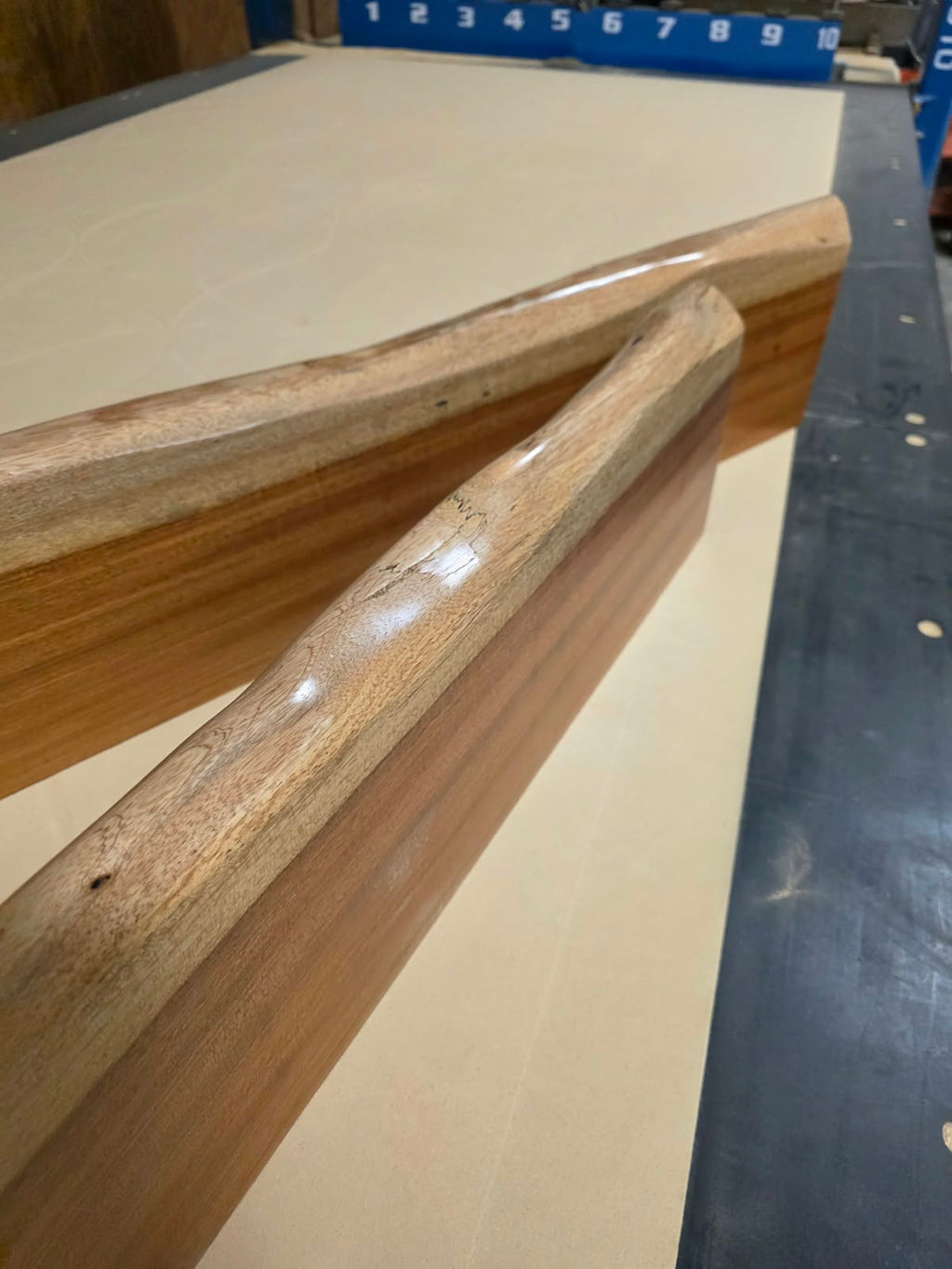 Solid Wood Floating Shelf – Live Edge | Custom Sizes Available