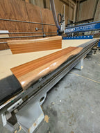 Solid Wood Floating Shelf – Live Edge | Custom Sizes Available