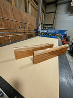 Solid Wood Floating Shelf – Live Edge | Custom Sizes Available