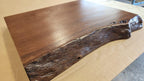 Rustic Floating Bathroom Vanity - Live Edge - Brazilian Pequia
