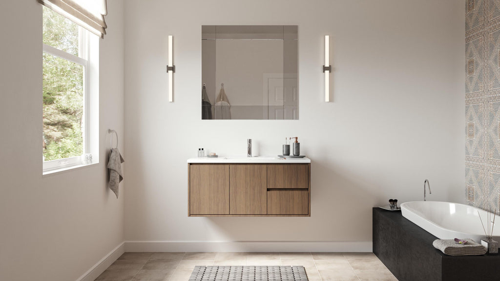 Modern Floating Bathroom Vanity – Wall-Mount | Soft Close