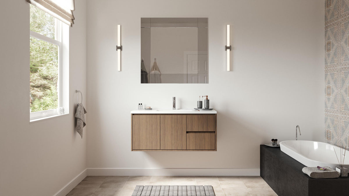 Modern Floating Bathroom Vanity – Wall-Mount | Soft Close