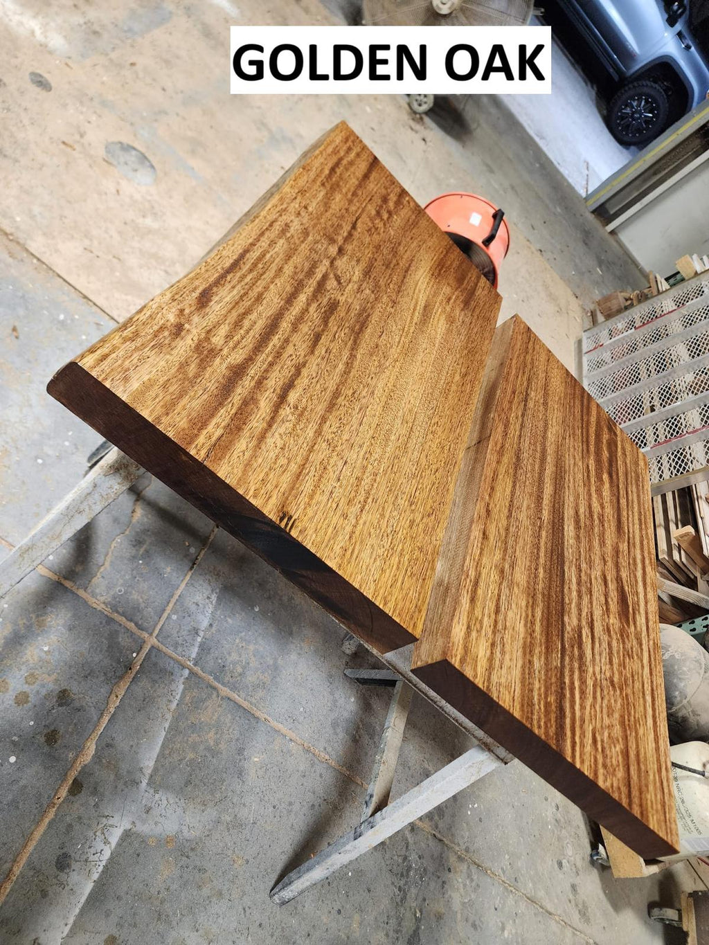 Rustic Floating Bathroom Vanity - Live Edge - Brazilian Cedar