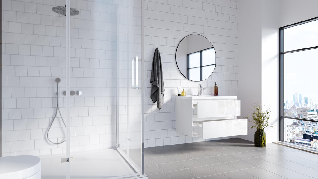 Modern Floating Bathroom Vanity – Wall-Mount | Soft Close