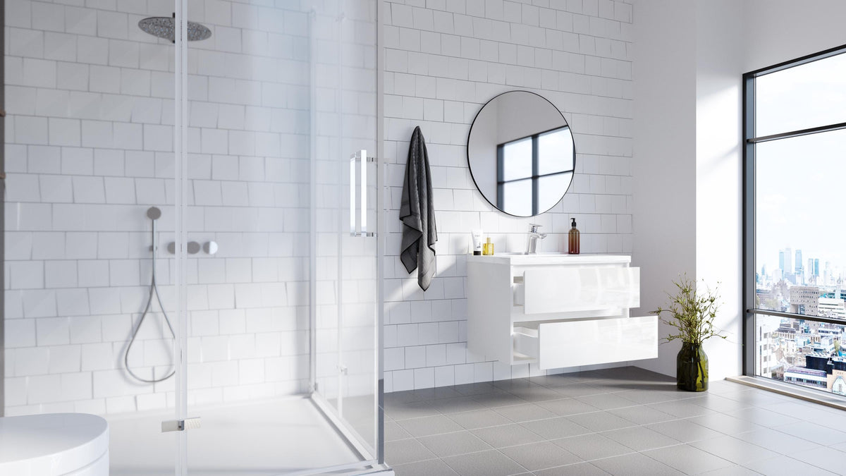 Modern Floating Bathroom Vanity – Wall-Mount | Soft Close