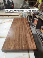 Rustic Floating Bathroom Vanity - Live Edge - Brazilian Cedar